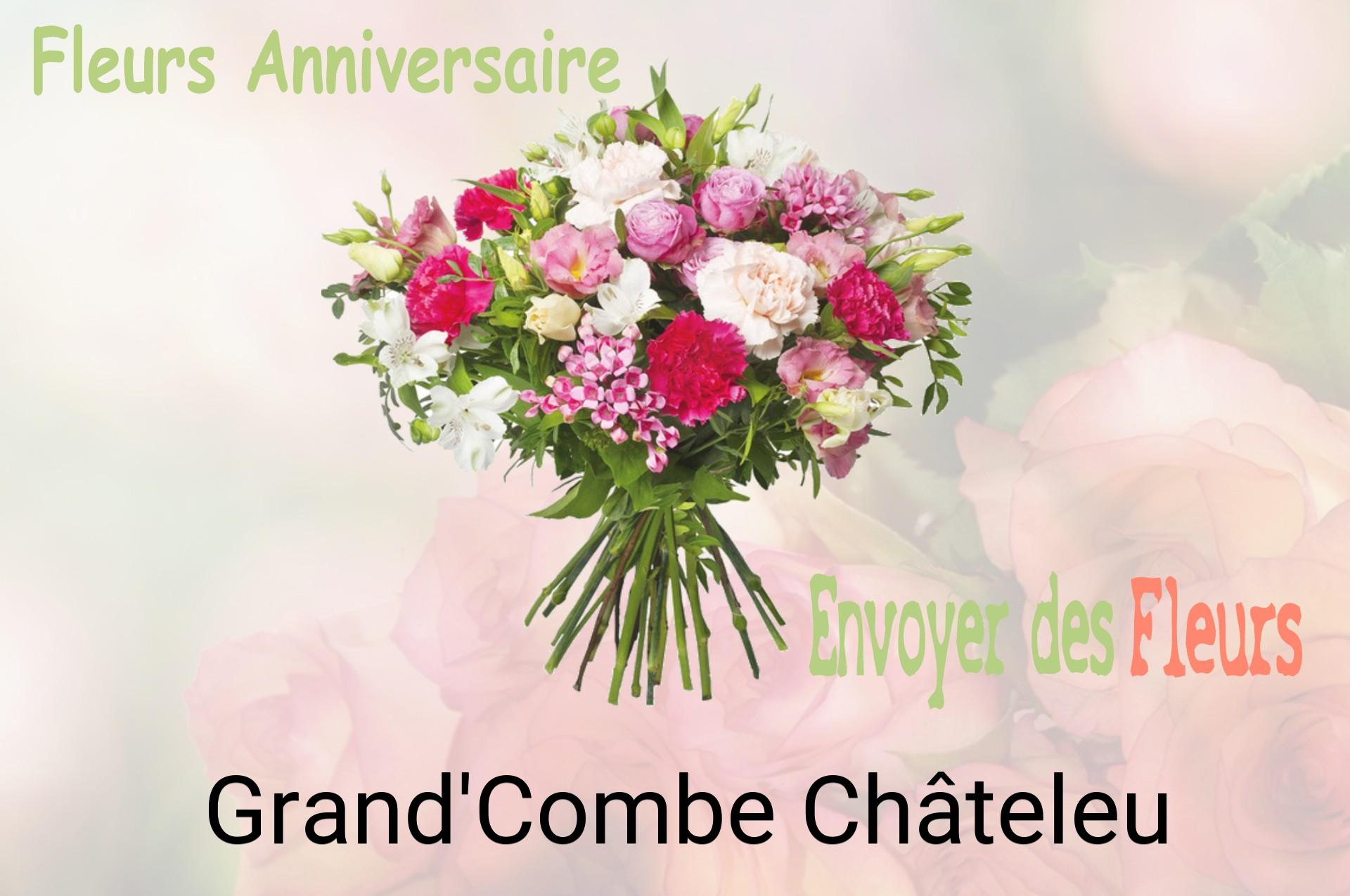 Bouquet de fleurs d’anniversaire livré à Grand'Combe-Châteleu